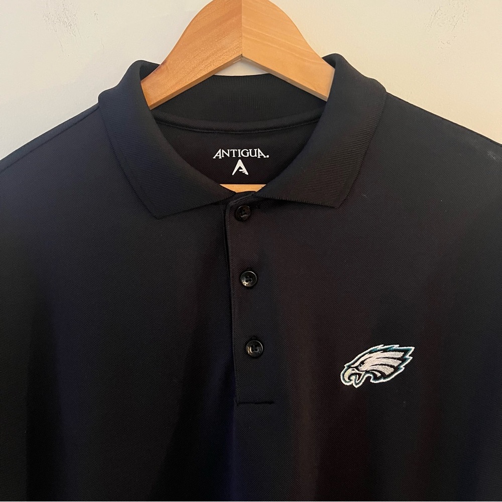 Antigua Men’s Size Medium Philadelphia Eagles Logo Polo - Picture 2 of 9